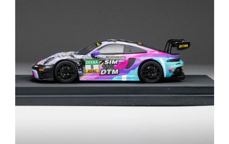 1:64 Porsche 911 GT3 R   STAR RACE DTM #9  DIECAST Model