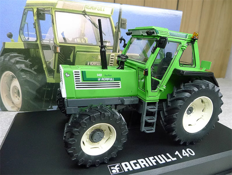 REPLICAGRI Fiat Agrifull 140 New Holland agricultural tractor Emerald Green 1:32 Truck Pre-built Model