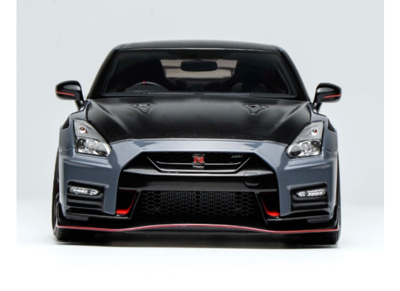 1:18 Nissan GT-R NISMO R35 2022 NISMO Stealth Gray MOTORHELIX Special Edition Limited Edition 999PCS ONLY DIECAST Model