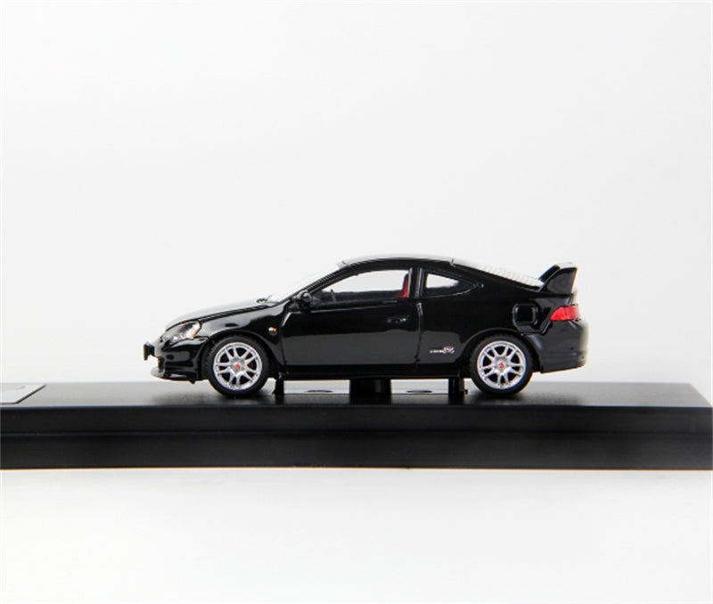LCD-MODELS Honda Integra Type R DC5 Black 1:64 car Pre-built Model view4
