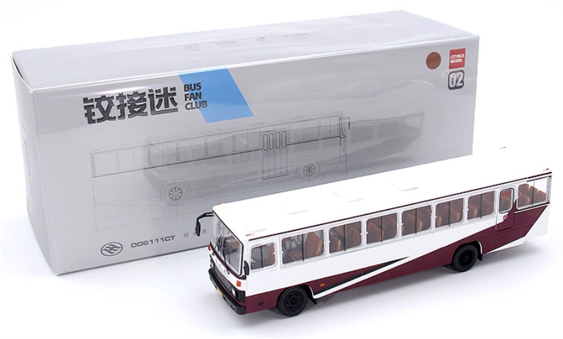 BUS FAN CLUB Dandong Huanghai DD6111CT City Bus 1:64 Bus Pre-built Model view8