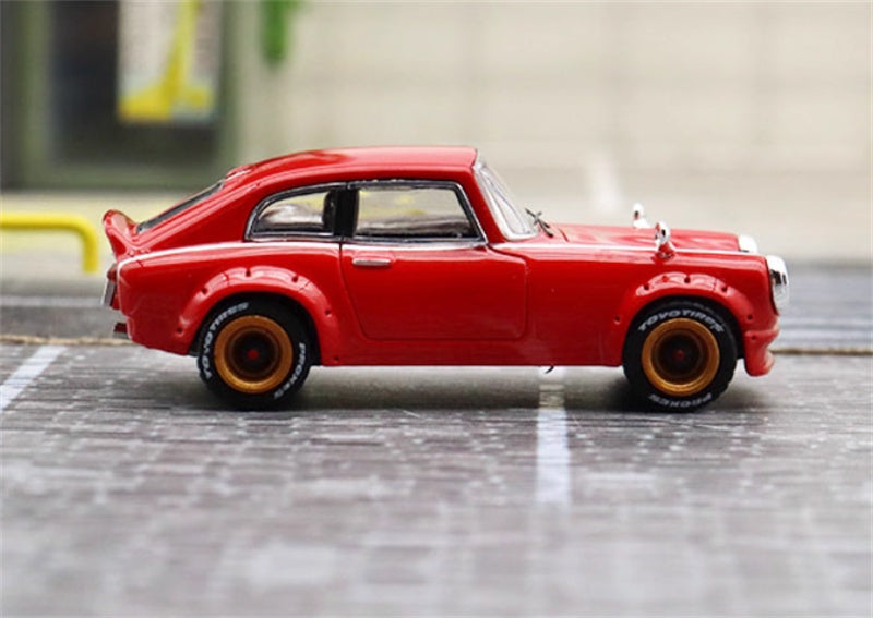 Mortal Honda S800 Limited Edition 499PCS ONLY red 1:64 Car Pre-built Model view3