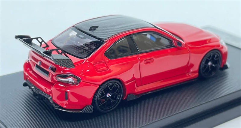 1:64 BMW M2 Mk2 G87 red SW Limited Edition 499PCS ONLY DIECAST Civil Car Model