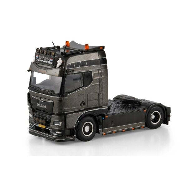 1:50 MAN Dutch Commander TGX GX 4X2 WSI Black DIECAST Model