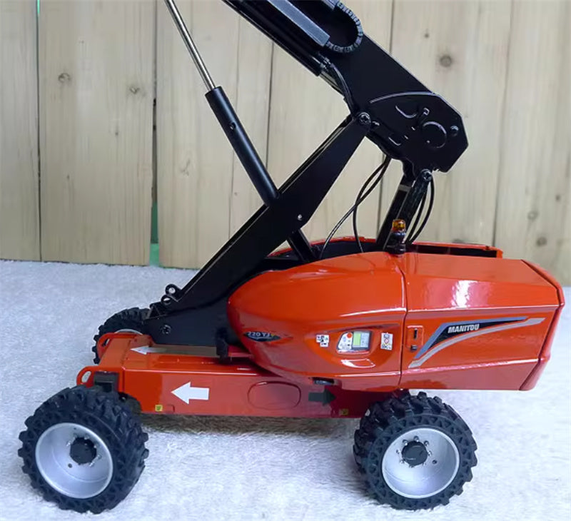 ROS Chariot Manitou TJ 220+ Telescopic Manitou Long Arm High Altitude Engineering Vehicle 1:32 Truck Pre-built Model