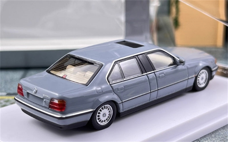1:64 BMW E38 7 Series L7 96-98 Cement Grey DCM DIECAST Limited Edition 499pcs ONLY Model