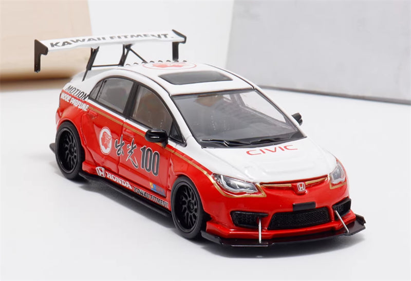 1:64 Volkswagen/Honda T1/GR86 Idemitsu 100 BSC DIECAST Civil Car Model