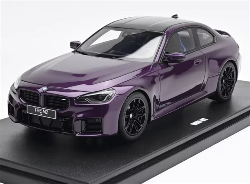 1:18 BMW M2 COUPE 2023 purple  GT SPIRIT Limited Edition Resin Car Model