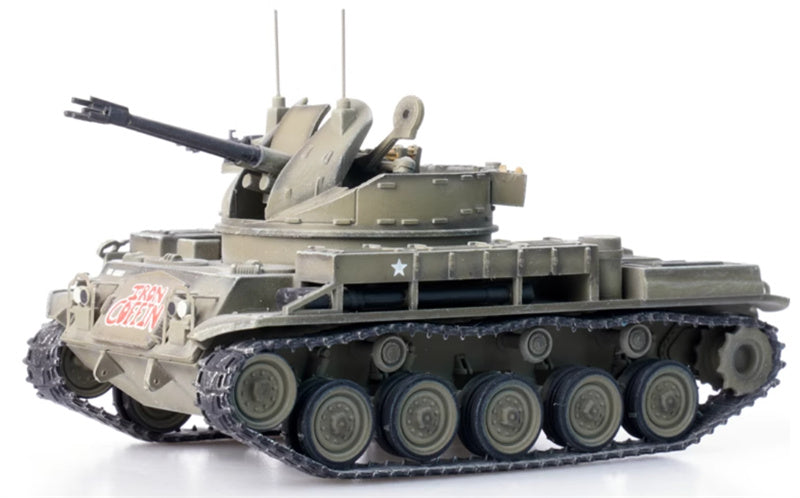 PANZERKAMPF M42 Duster-US Army Vietnam IRON COFFIN 1:72 Tank Pre-built Model
