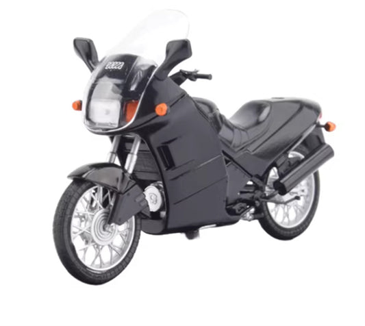 Modimio Soviet IZH8.201-02 VEGA Escort Motorcycle Black motorcycle Pre-built Airliner Model Display view1
