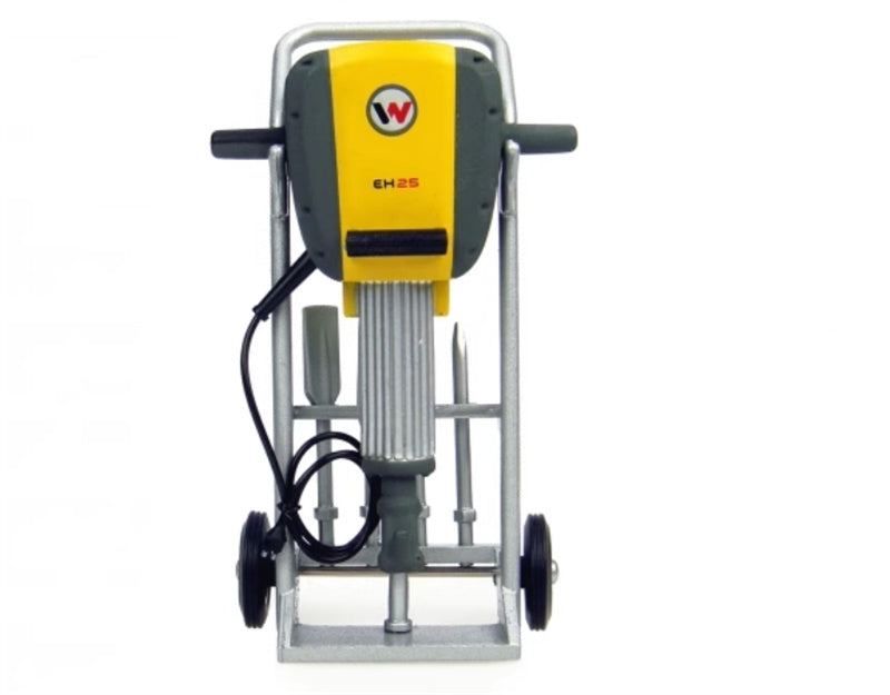 Universal Hobbies Neuson Hammer EH25 Electric handheld floor pecking machine 1:12 Truck Pre-built Model