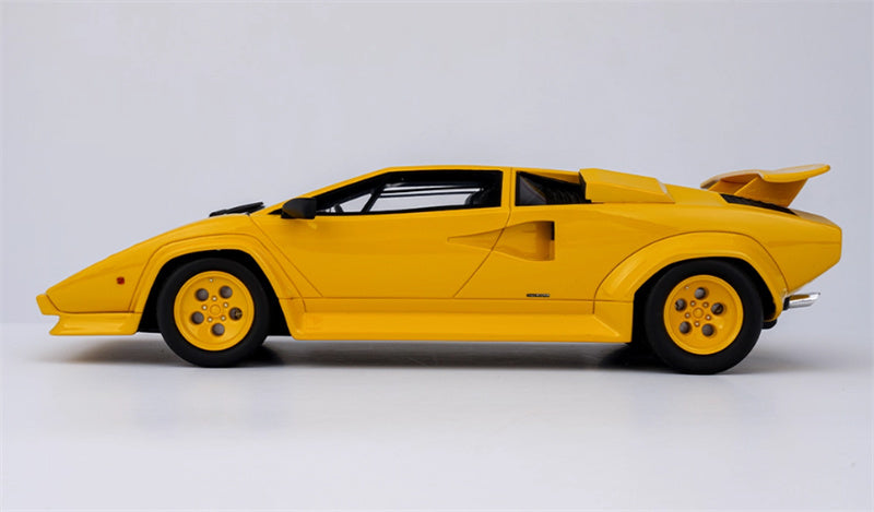GT Spirit Lamborghini Countach KOENIG SPECIALS GT Yellow 1:18 Car Pre-built Model view3