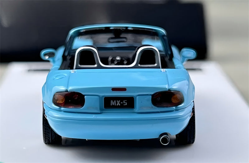 1:64 Mazda MX-5 blue ATS DIECAST Civil Car Model