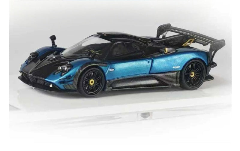 1:64 Pagani Zonda 760 MY  Blue Rhino Model  Hardtop Edition DIECAST Model