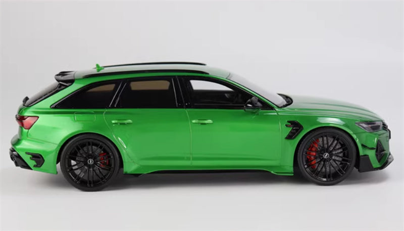 1:18 Audi ABT RS6-R C8  Metallic Green  GT SPIRIT W/ roof box Limited Edition 666PCS ONLY Resin Car Model