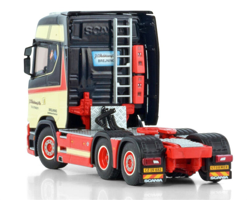 WSI SCANIA S HIGHLINE CS20H 6X2 TAG AXLE J.O. Pedersen BREJNING 1:50 Truck Pre-built Model