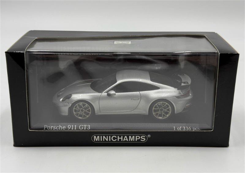 1:43 Porsche 911 992 GT3 2020 Dolomitsilber  MINICHAMPS Limited Edition 336PCS ONLY DIECAST Car Model