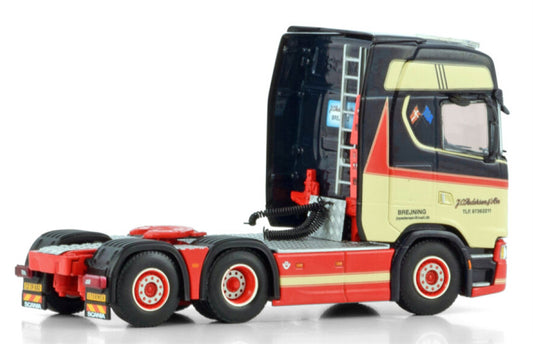 WSI SCANIA S HIGHLINE CS20H 6X2 TAG AXLE J.O. Pedersen BREJNING 1:50 Truck Pre-built Model