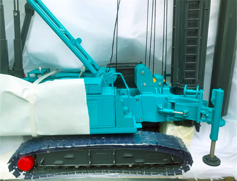 SUNWARD SWSD3618 Dual Power Head Drilling Machine Blue 1:40 Truck Pre-built Model