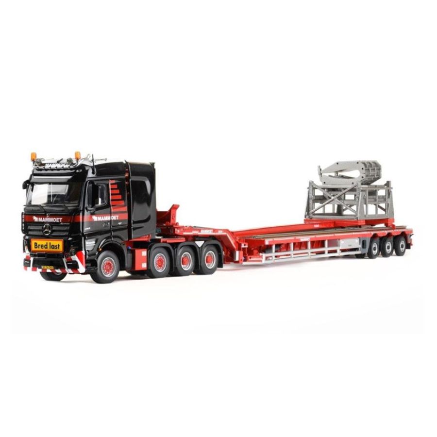 MAMMOET MB ACTROS 8X4 WITH NOOTEBOOM SUPER WING CARRIER 1:50 DIECAST Truck Lorry