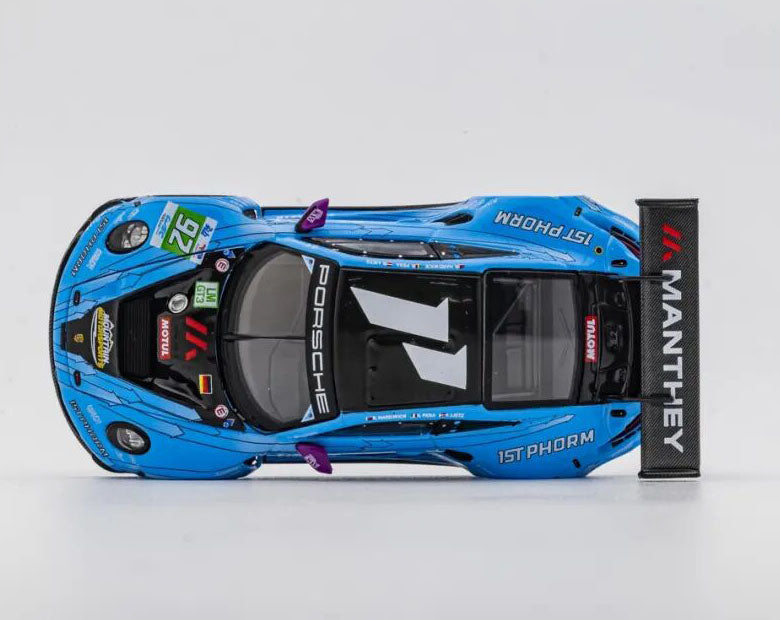 Trends Hobby TH 1:64 Porsche 911 GT3 R Le mans 2025 LMGT3  Winner #92 Diecast Model