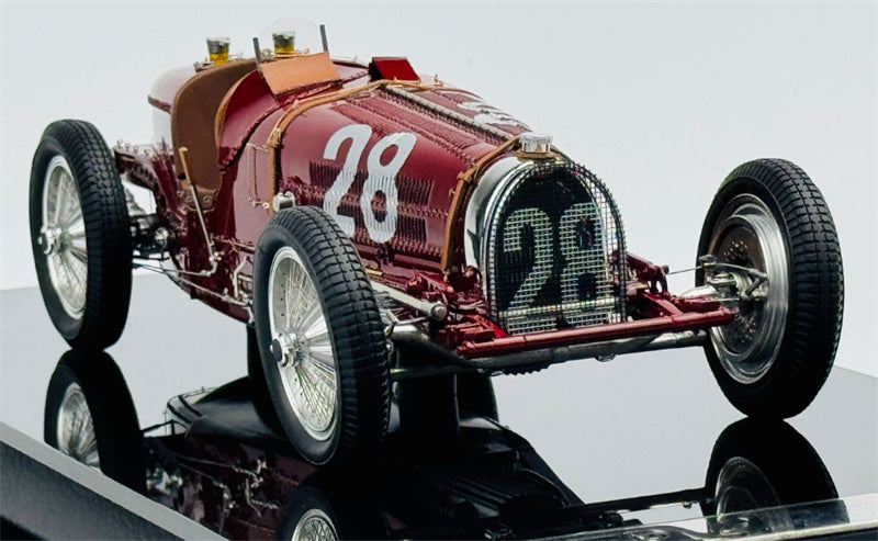 1:18 Bugatti T59 1934 Amalgam Monaco Senova Resin Car Model view4