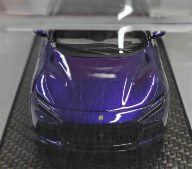 BBR MODELS FERRARI PUROSANGUE fuv Purple 1:43 Car Pre-built Model view4