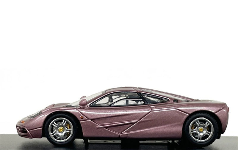 LCD-MODELS Mclaren F1 Super Car Matte Purple 1:64 car Pre-built Model view6