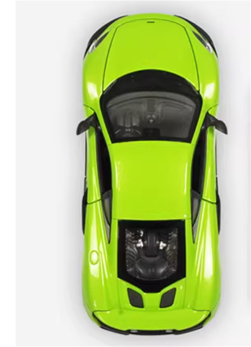 1:24 Mclaren 675LT supercar  Green  WELLY  DIECAST Car Model