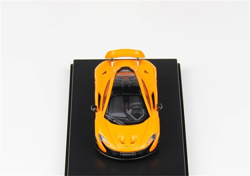 LCD-MODELS McLaren P1 Orange Super Car 1:64 car Pre-built Model view8