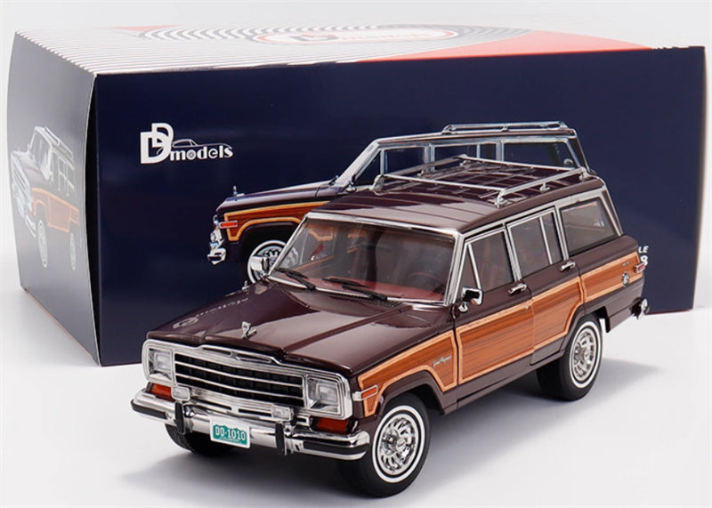 DD Model Jeep Wagoneer Metallic red Limited Edition 999PCS ONLY 1:18 Car Pre-built Model view11