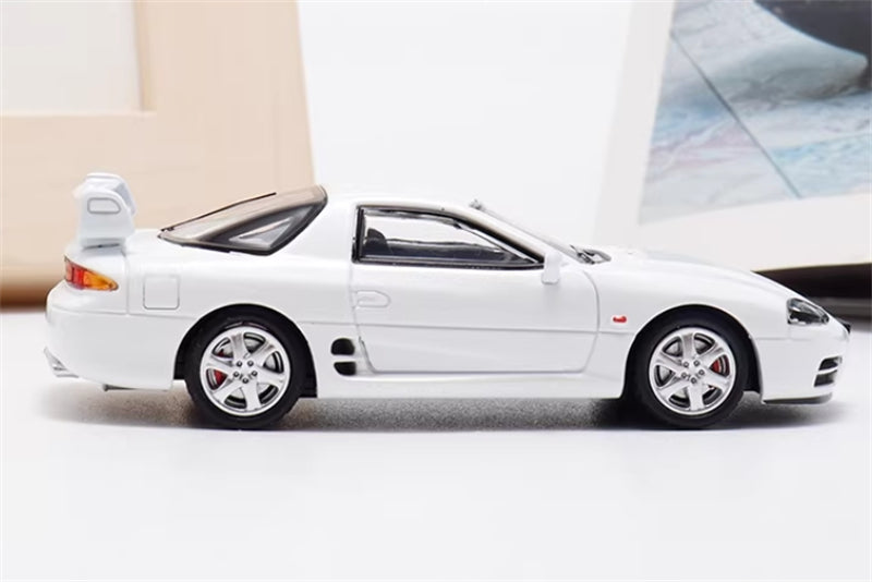 GAGHI MODELS Mitsubishi 3000GT GTO 1998 White 1:64 Car Pre-built Model