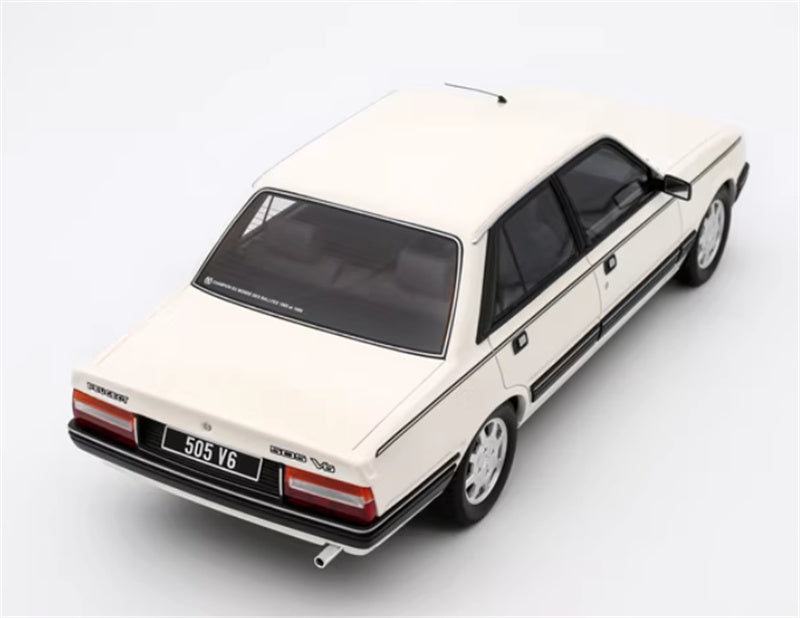 1:18 PEUGEOT 505 V6 BLANC MEIJE 1989 White  OTTO Limited Edition 999PCS ONLY Resin Car Model