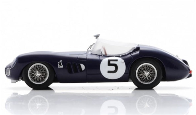 spark Aston Martin DBR1 #5 24H Le Mans 1961 Blue J.CLARK 1:43 Car Model view3
