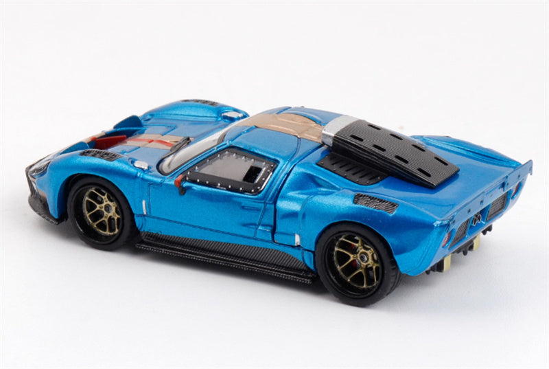 Rhino Model Ford GT40 Blue Limited Edition 999PCS ONLY 1:64 Car Pre-built Model view3