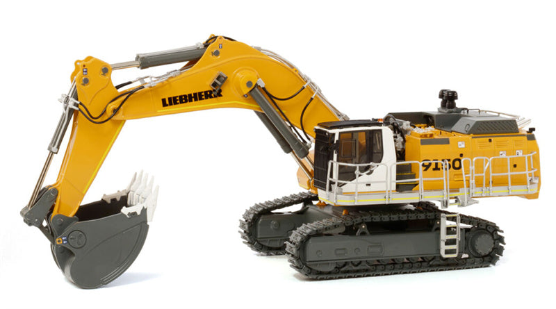 WSI LIEBHERR R9150 YELLOW 2023 Premium Line 1:50 Model