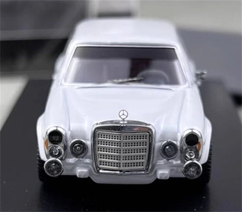 1:64 Mercedes Benz 300SEL W109 AMG White BSC DIECAST Limited Edition 399pcs ONLY Model