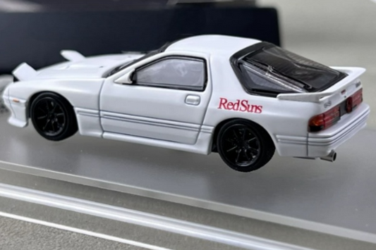 1:64 Mazda RX-7 FC3S  White ATS Model   DIECAST Model