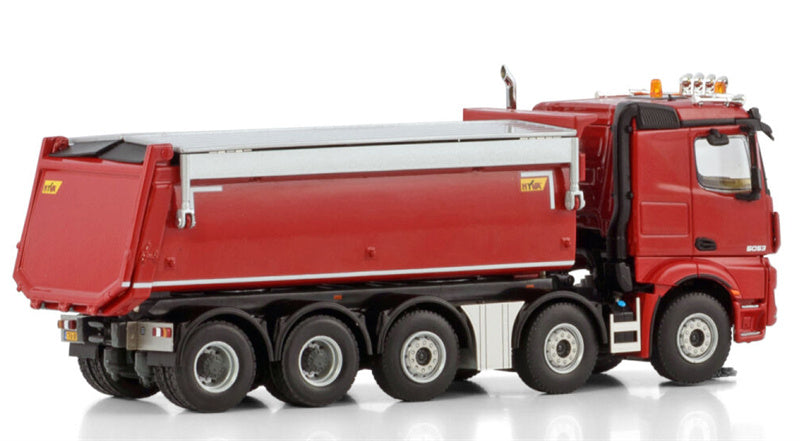 WSI AROCS MP4 2.300MM CLASSIC SPACE TIPPER TRUCK 10X4 Haan Scheemda 1:50 Truck Pre-built Model