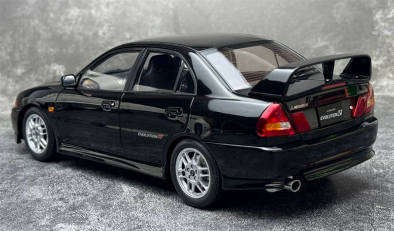 1:18 Mitsubishi Lancer Evolution IV  Black MOTORHELIX Limited Edition 399PCS ONLY DIECAST Model
