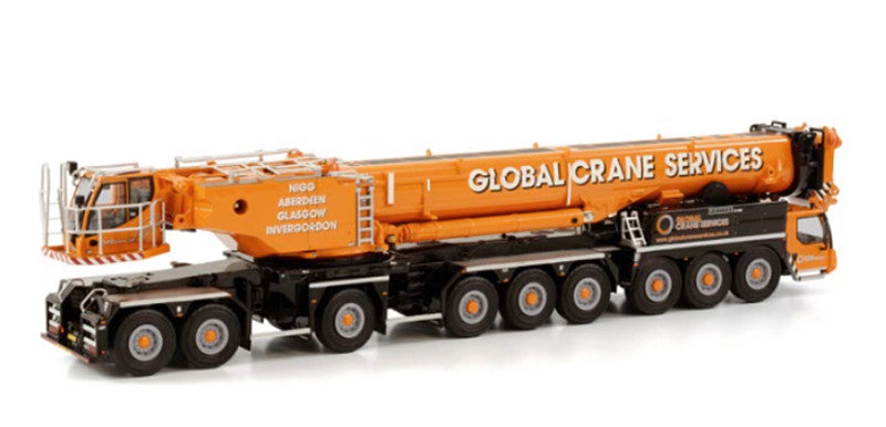 WSI LIEBHERR LTM 1750 GLOBAL CRANE SERVICES 1/50 DIECAST Truck