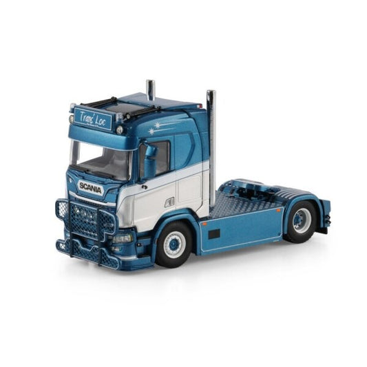 1:50 SCANIA TRANS'LOC R Normal CR20N 4X2 WSI  Blue DIECAST Model