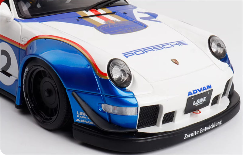 1:18 PORSCHE 911 993 RWB X LIBERTY WALK #2 RACING    GT SPIRIT Limited Edition Resin Car Model