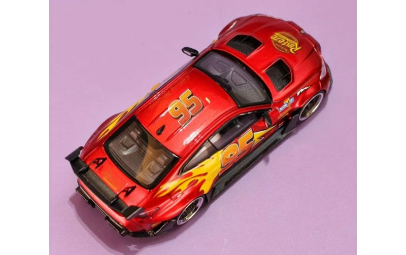 1:64 BMW M4  Red MoreCar  DIECAST Model
