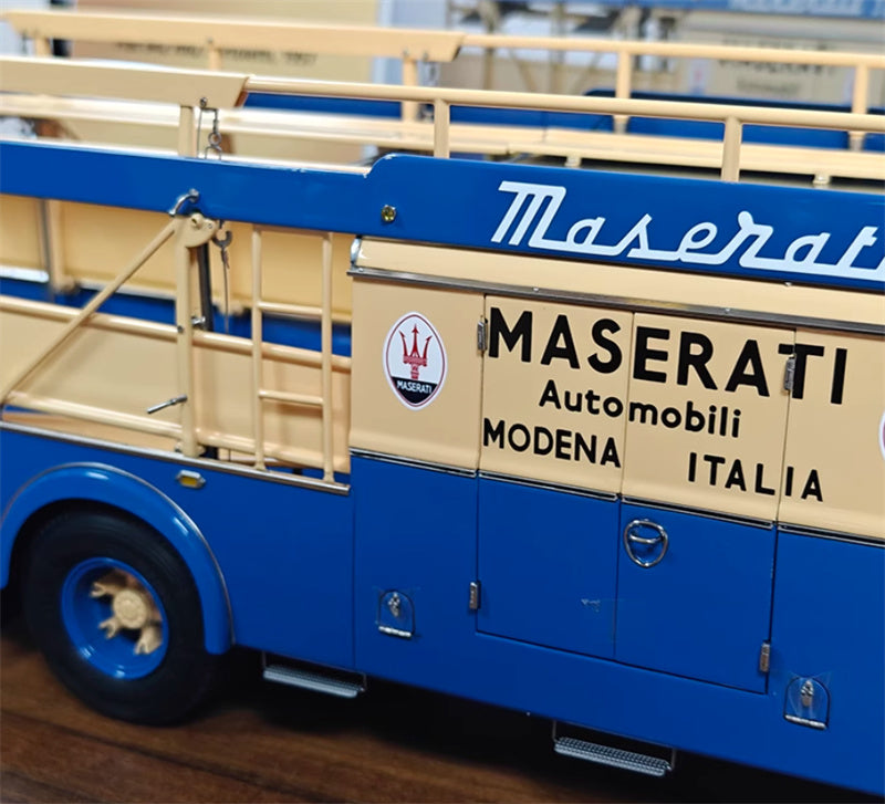 CMC Maserati Race Transporter Fiat 642 RN2 Bartoletti Automobili
Fiat 642 RN2 Bartoletti1957 Limited Edition 1:18 Truck Pre-built Model view3