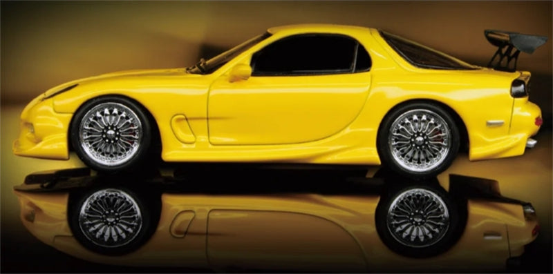 1:64 Mazda Veilside Yellow Mortals DIECAST Limited Edition 499pcs ONLY Model