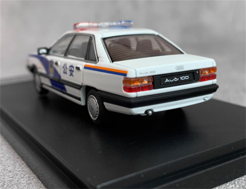 Rhino Model Audi 100 C3 Police car version 1:64 Car Pre-built Model view5