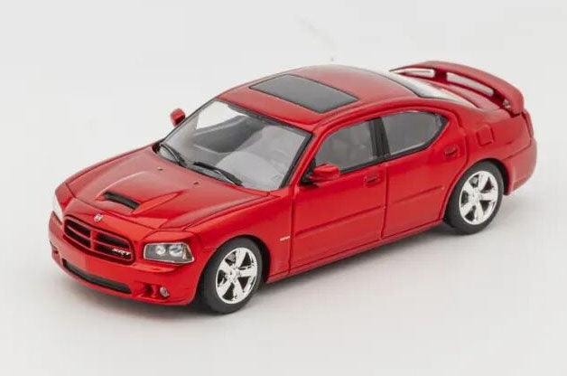 Rollin 1:64 Dodge Charger SRT8 2008 Muscle Car Diecast Model Red