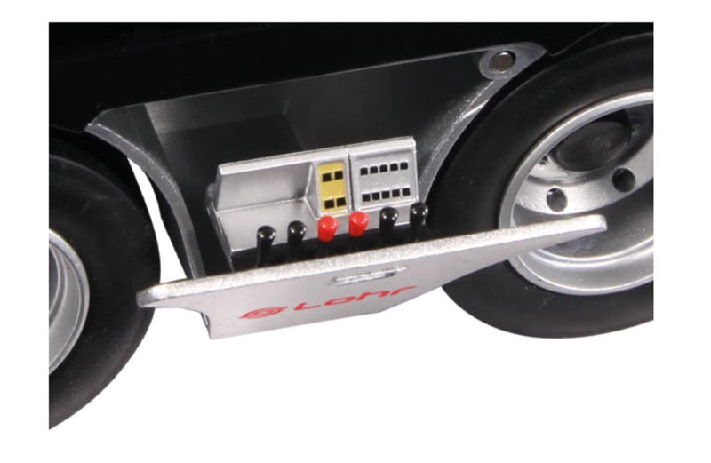 NZG Mercedes Benz Actros Lohr Black + double-layer trailer KIT 1:18 DIECAST Truck Lorry