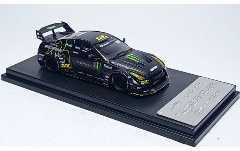 1:64 Nissan 35GT-RR  Black mymodelcollect Limited Edition 999PCS ONLY DIECAST Model